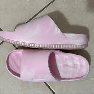 Nike Pink Slide Sandals